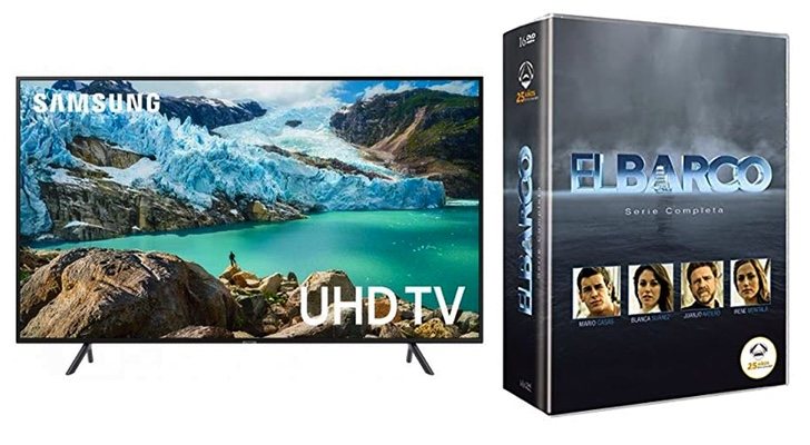 Televisor y DVD 'El barco'