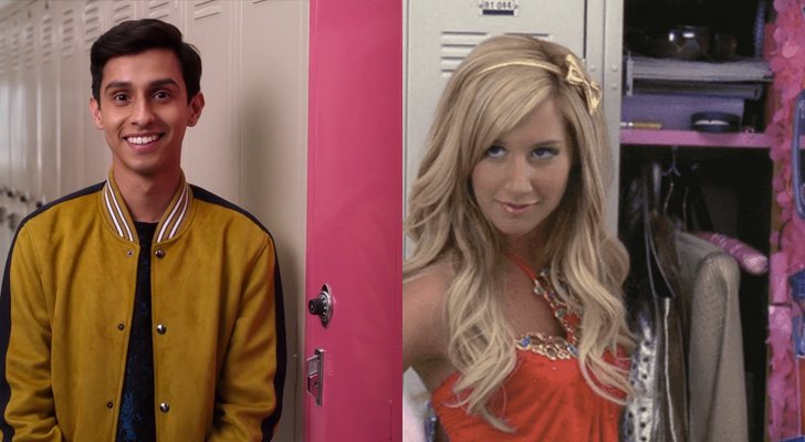 Carlos en 'High School Musical: El musical: La serie' y Sharpay en 'High School Musical'