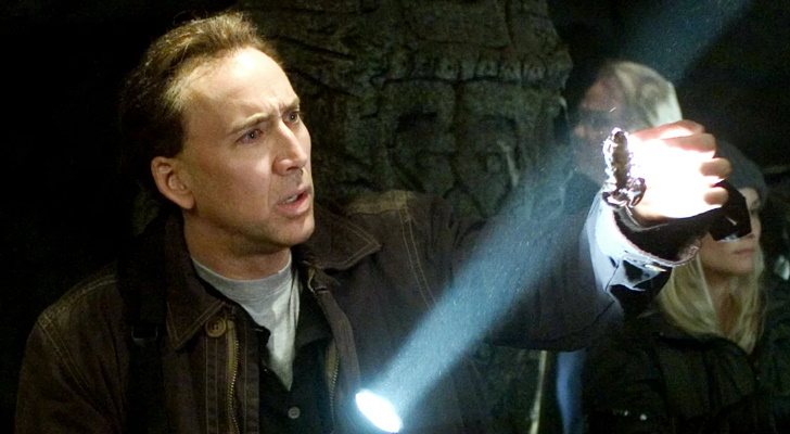 Nicolas Cage en "La búsqueda: El diario secreto"