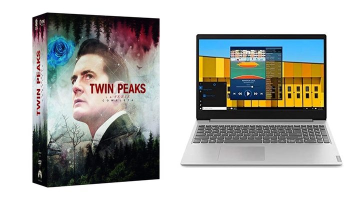'Twin Peaks' y ordenador portátil