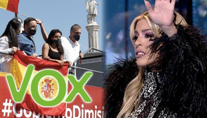 Oriana Marzoli apoya la manifestación convocada por VOX