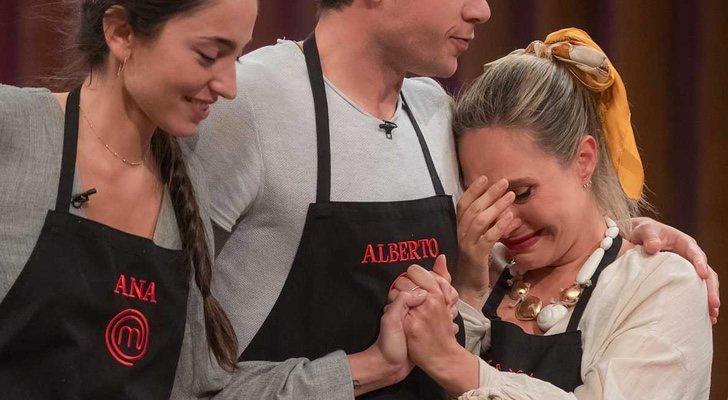 Ana, Alberto y Sara Lúa en 'MasterChef 8'
