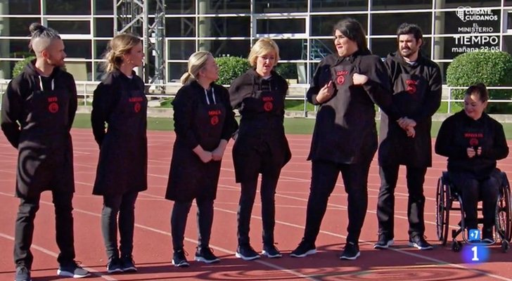 Saray junto al resto de exaspirantes en la repesca de &#39;MasterChef 8&#39;
