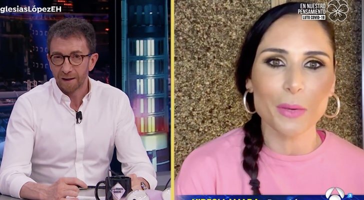 Pablo Motos y Rosa López en 'El hormiguero'