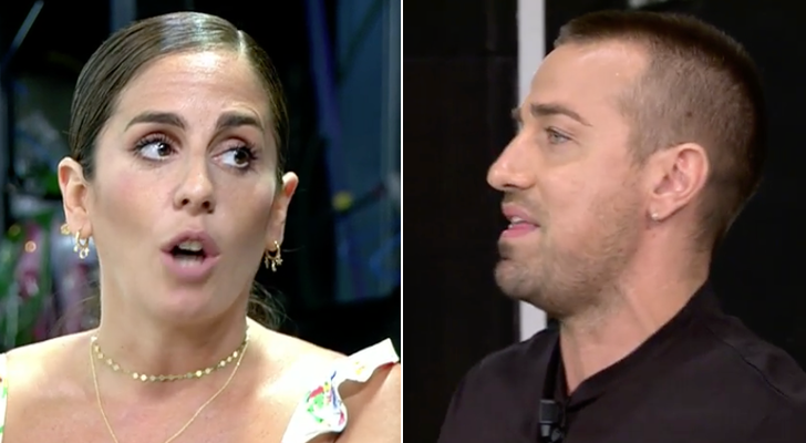 Anabel Pantoja y Rafa Mora, discutiendo en &#39;Sálvame&#39;