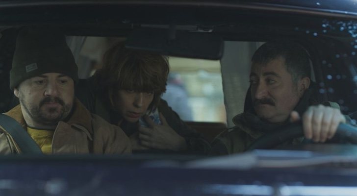 Andoni Agirregomezkorta, Lilian Caro y Gorka Aguinagalde en &#39;Benidorm&#39;