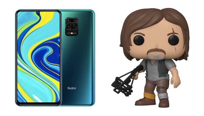 Smartphone Xiaomi y Funko Pop de 'The Walking Dead'</p><p>