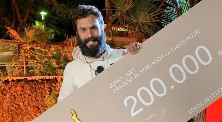Jorge Pérez, ganador de 'Supervivientes 2020'