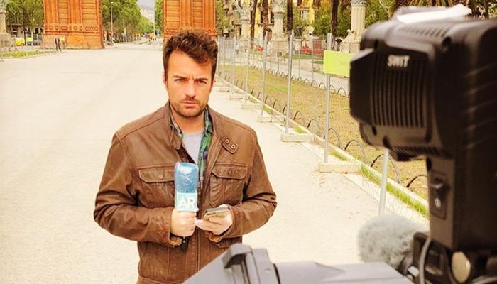 Miquel Valls, reportero de 'El programa de Ana Rosa'