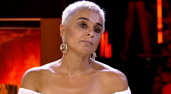 Ana María Aldón durante el debate final de 'Supervivientes'