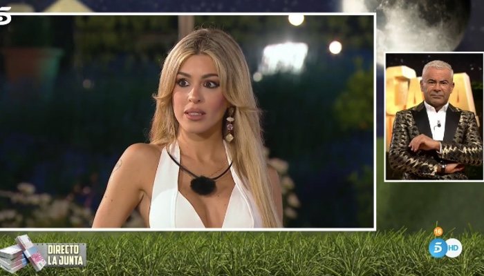 Oriana y Jorge Javier, en el estreno de 'La casa fuerte'