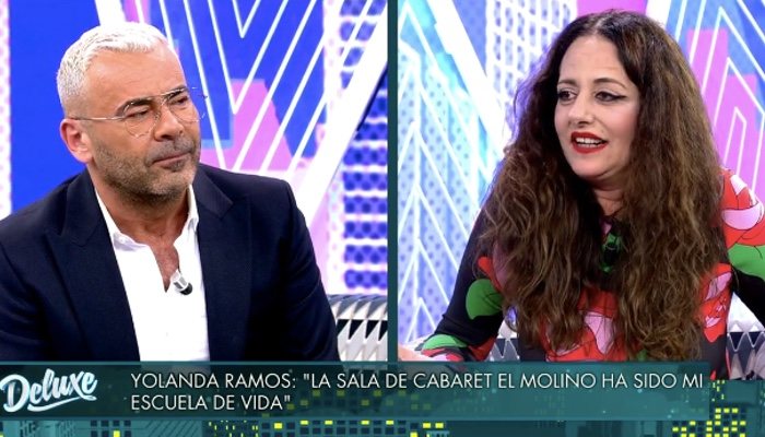 Yolanda Ramos, junto a Jorge Javier Vázquez en 'Sábado Deluxe'