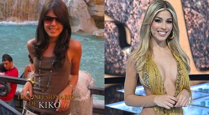 Oriana Marzoli, de joven y ahora