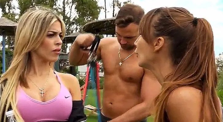 Pelea entre Oriana Marzoli y Fani Carbajo en 'La casa fuerte'