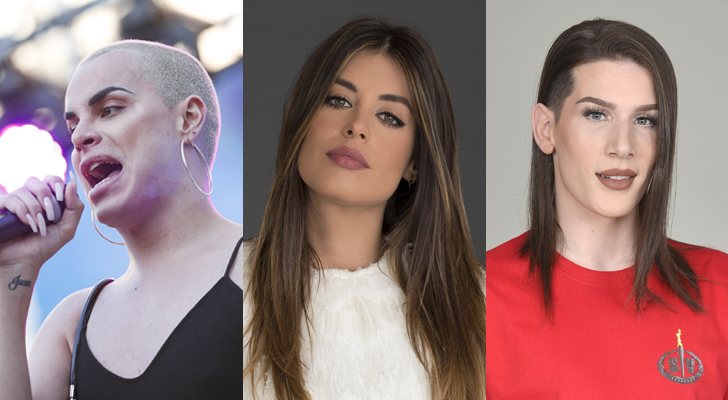 Los influencers Jedet, Dulceida y Oto Vans