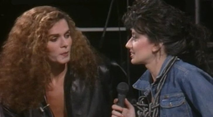 Bibi Andersen entrevista a Luz Casal en 'La tarde'