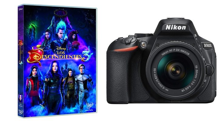 'Los Descendientes 3' y cámara réflex