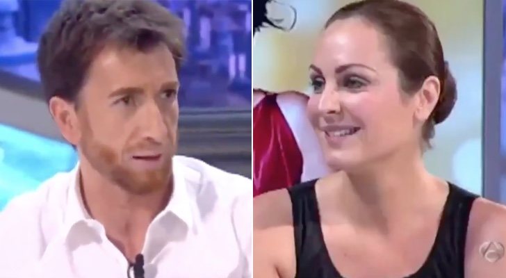 Pablo Motos y Ana Milán, en 'El hormiguero'