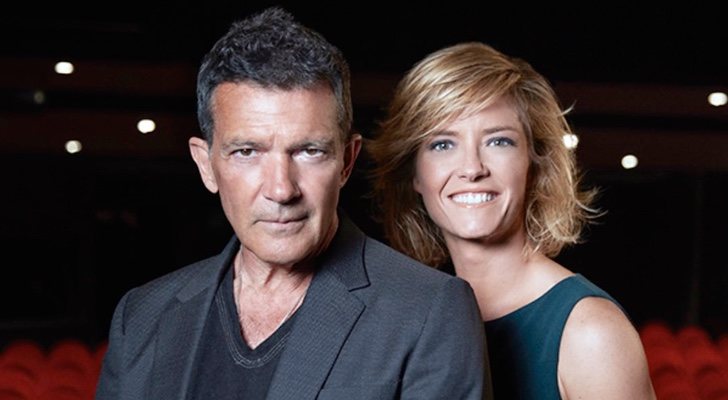 Antonio Banderas y María Casado