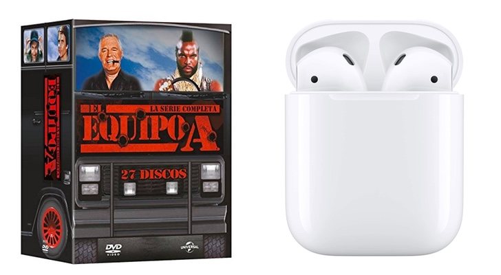 &#39;El equipo A&#39; y AirPods