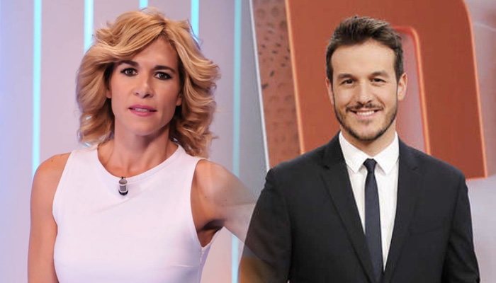 Cristina Fernández y Diego Losada, compañeros en 'La mañana'