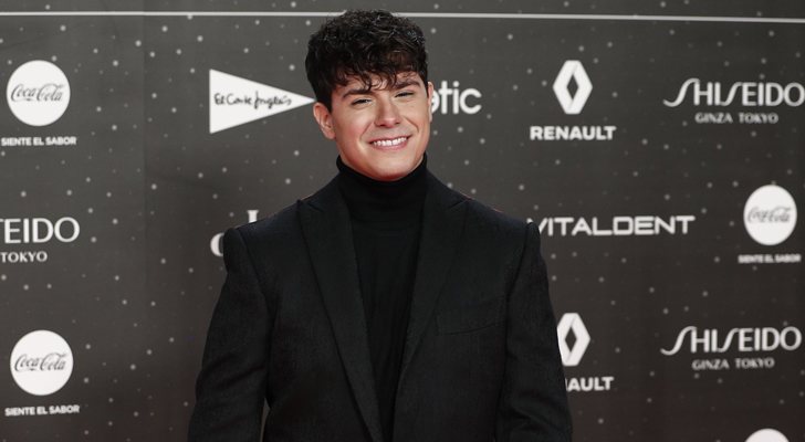 Alfred García en la alfombra roja de LOS40 Music Awards 2019