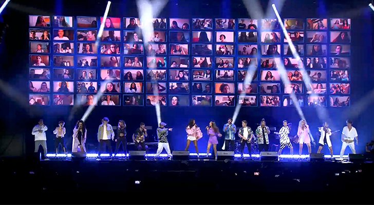 Concursantes de 'OT 2020' en el escenario 