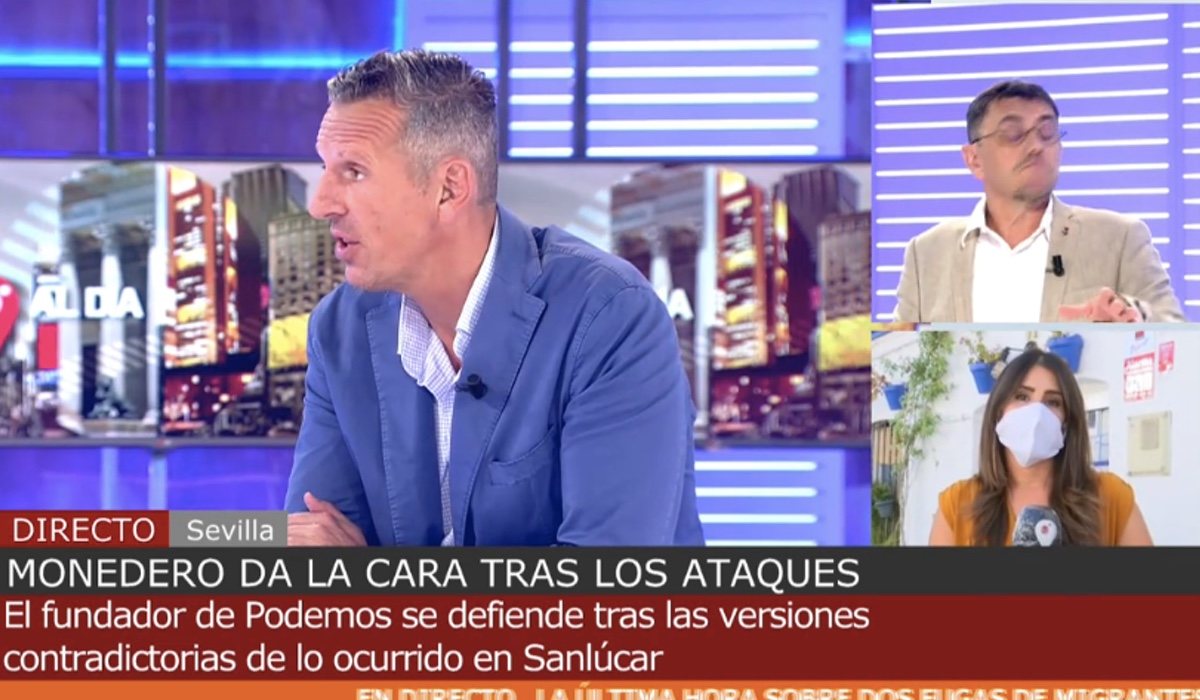 Joaquín Prat, Juan Carlos Monedero y Cristina Bravo