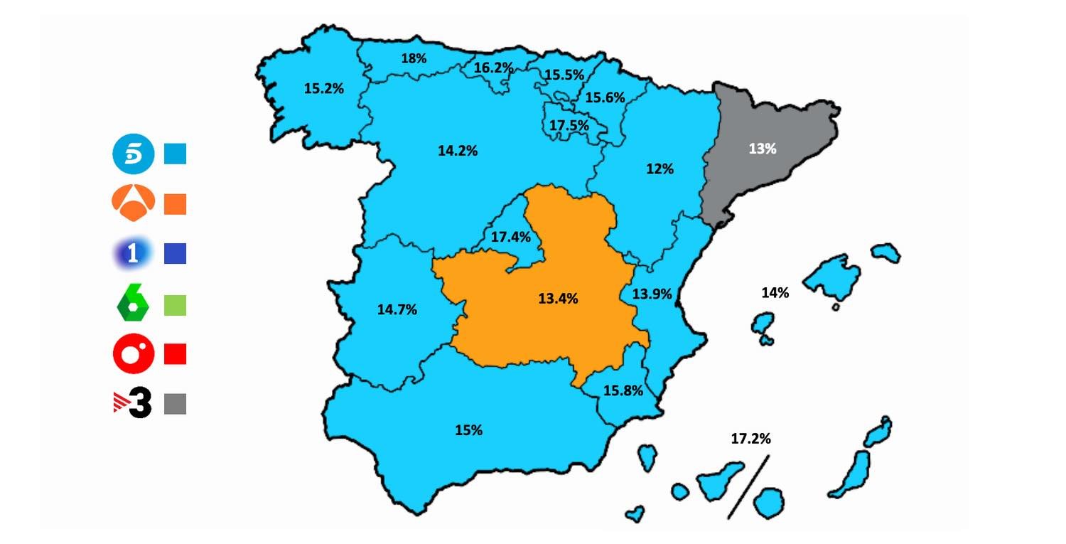 ¿Quién lidera por comunidades?