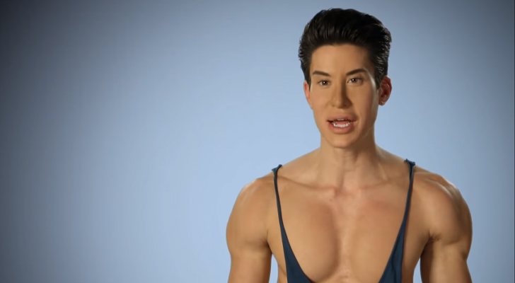 Justin es el muñeco humano en 'Chapuzas estéticas'