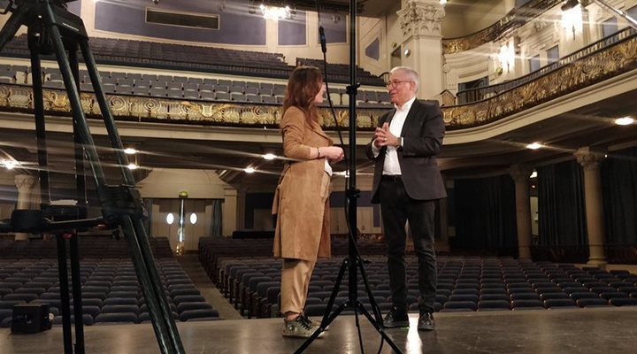 Mamen Mendizábal con Xavier Sardá