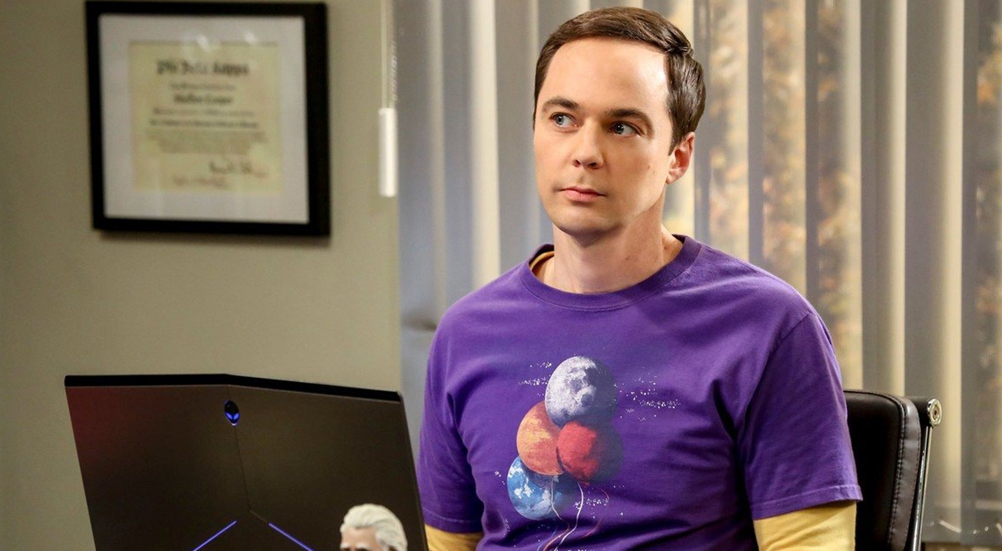 Jim Parsons en 'The Big Bang Theory'
