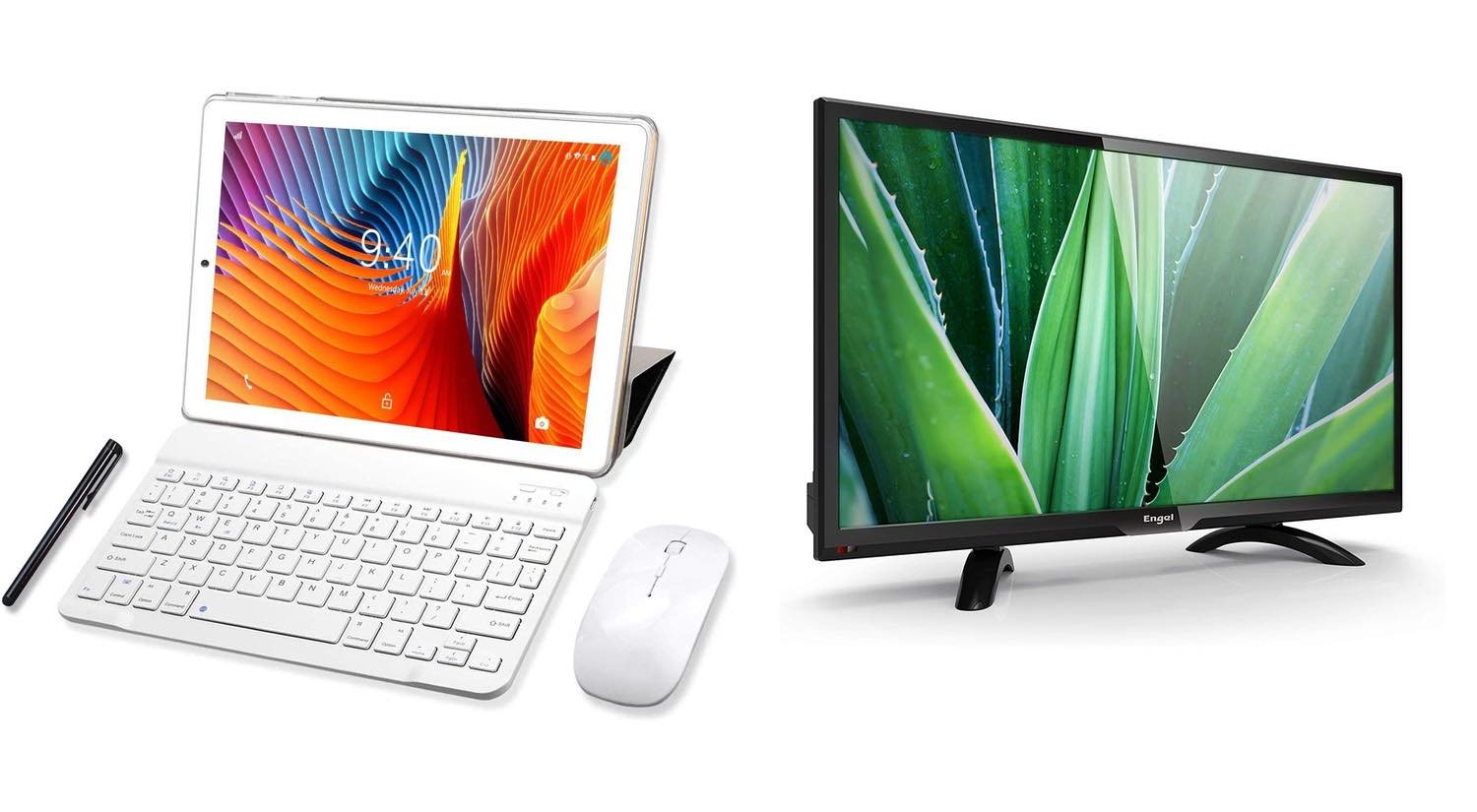 Tablet 10 pulgadas y televisor Engel Ever