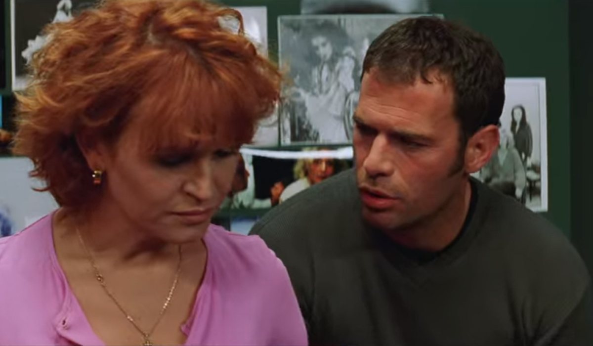 Antonia San Juan y Carlos Lozano en "Todo sobre mi madre"