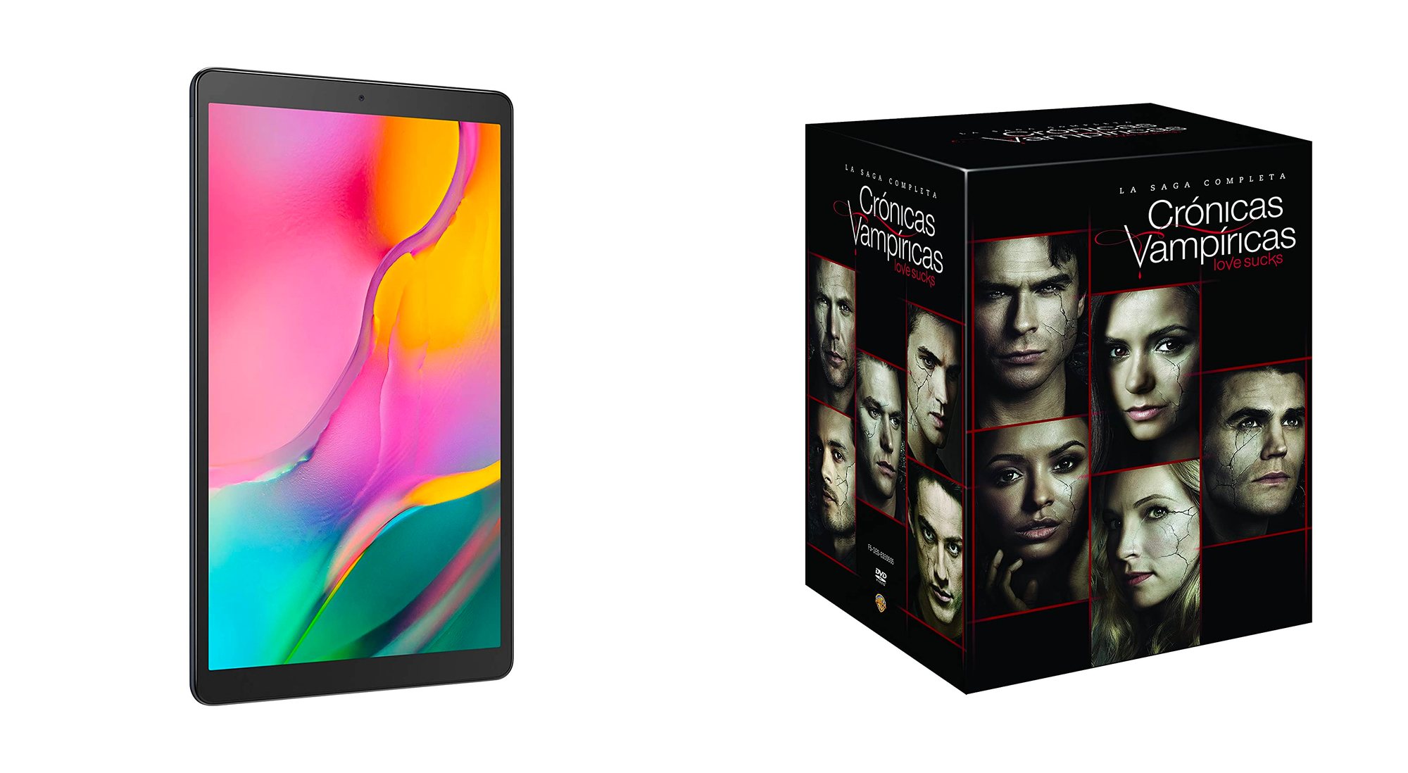 Tablet Samsung y pack 'Crónicas vampíricas'
