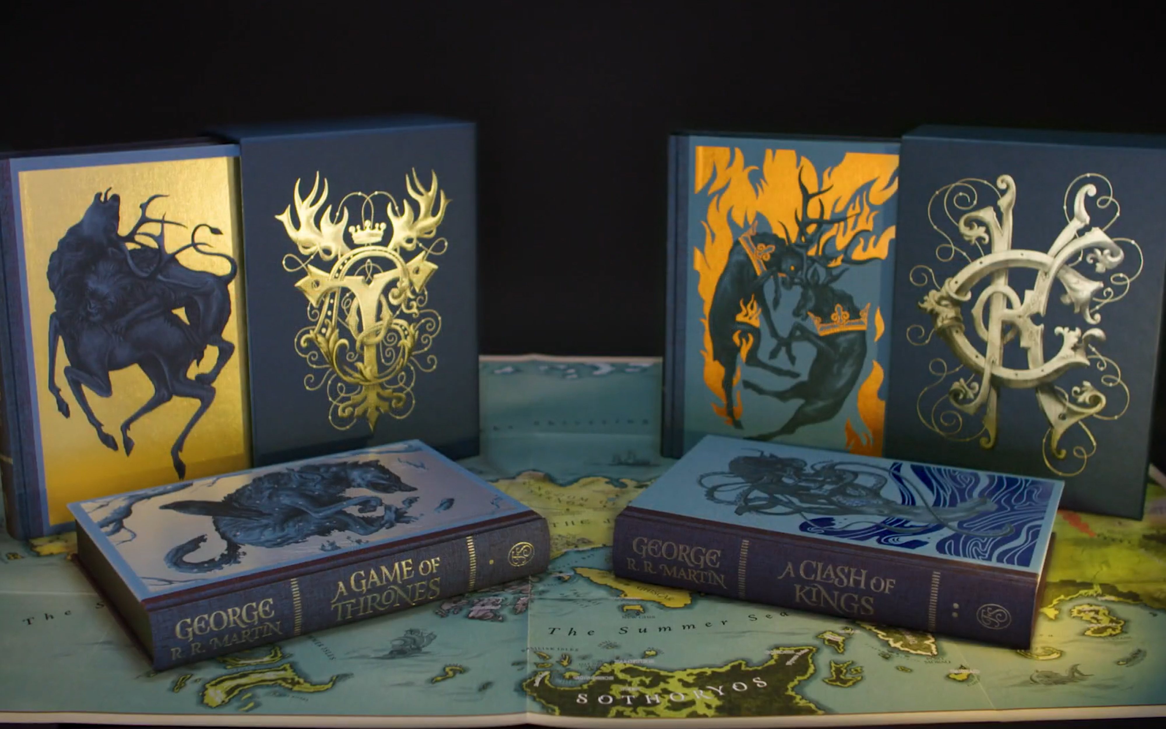 Ediciones de lujo de "Juego de Tronos" y "Choque de reyes" lanzadas por The Folio Society