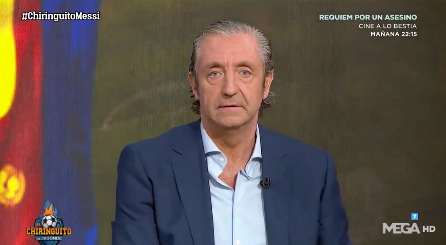 Josep Pedrerol en 'El Chiringuito de Jugones'