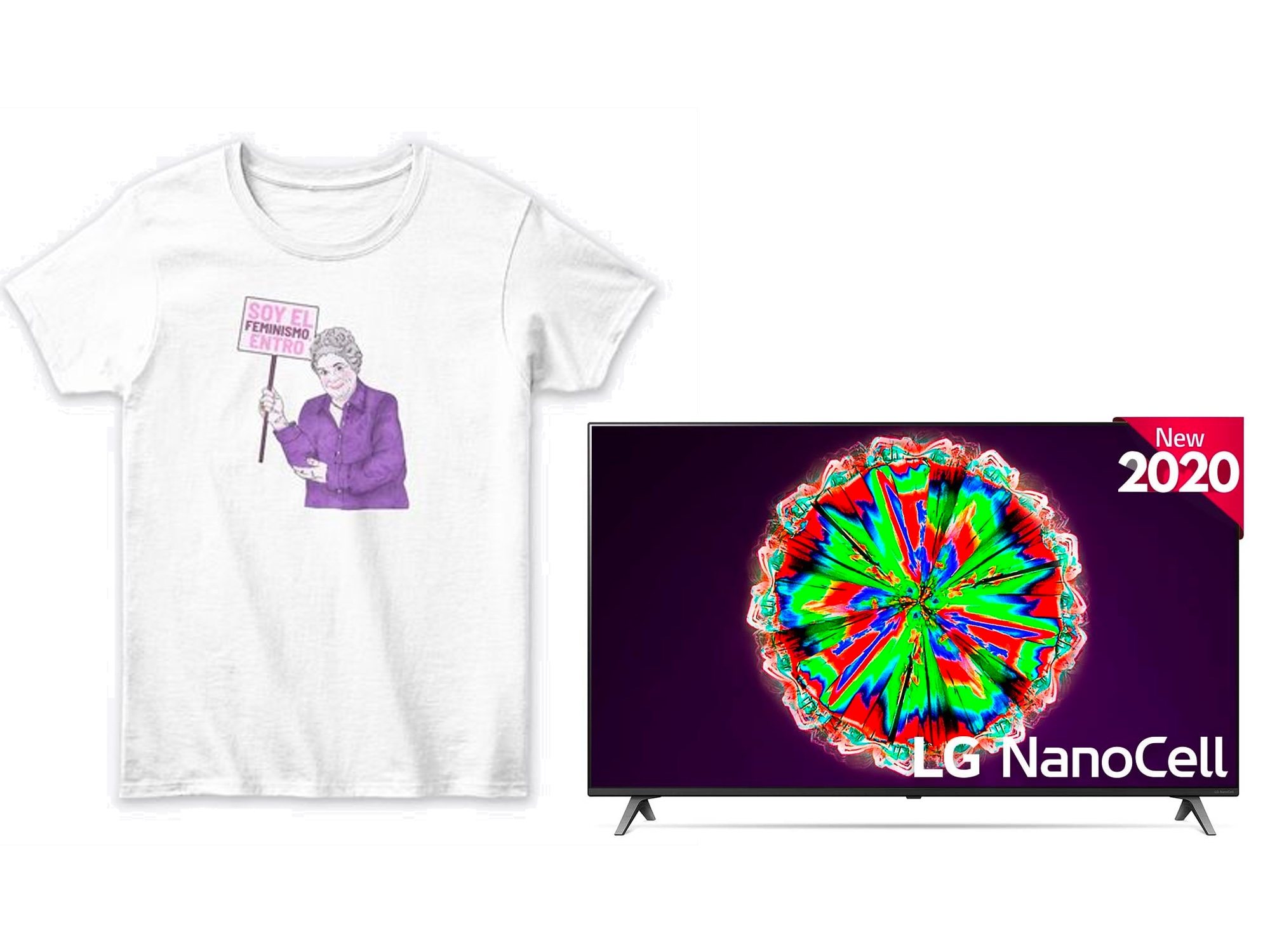 Camiseta de Concha de &#39;Aquí no hay quien viva&#39; y Smart TV