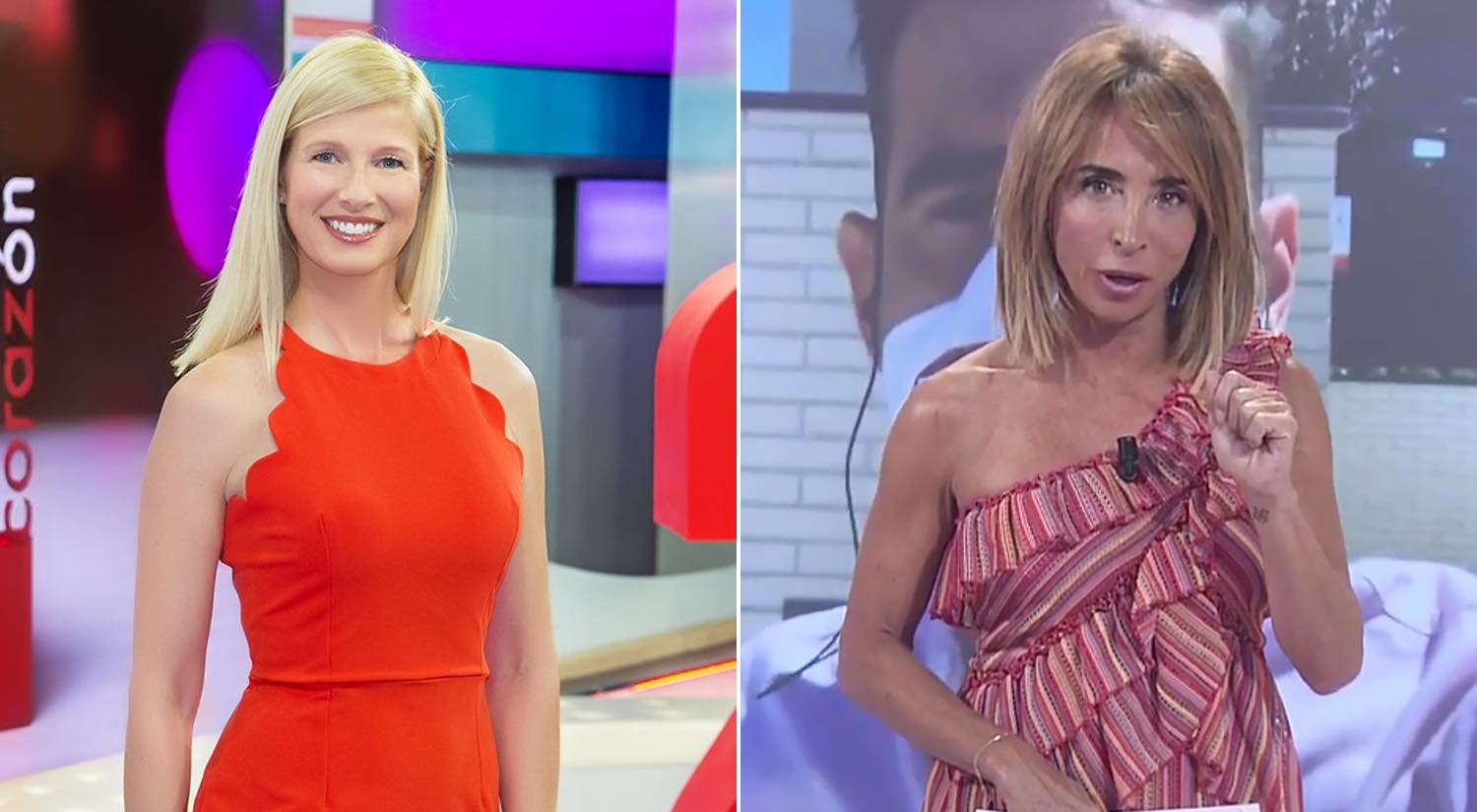 Anne Igartiburu ('Corazón') y María Patiño ('Socialité')