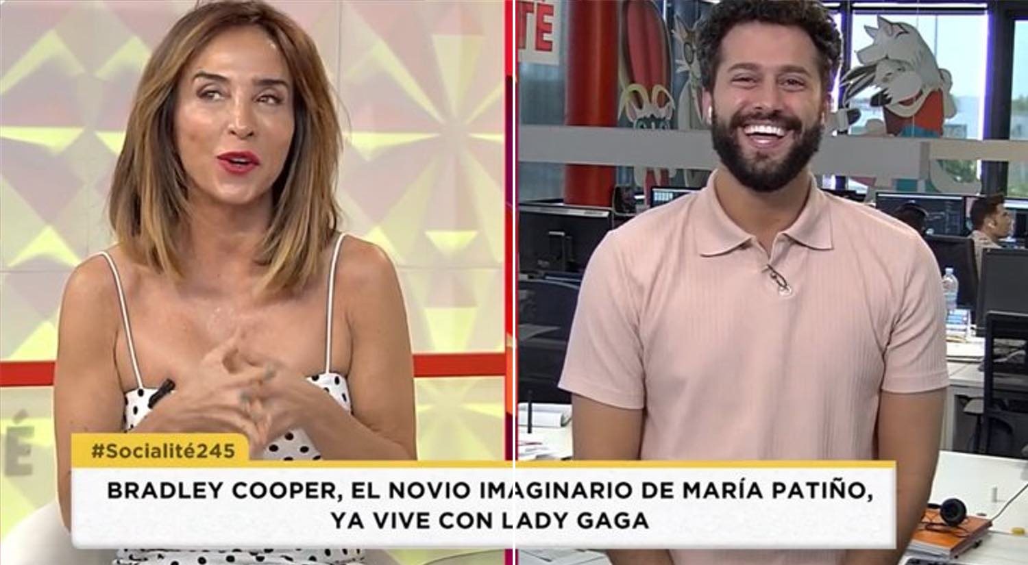 María Patiño y Javier de Hoyos en 'Socialité'