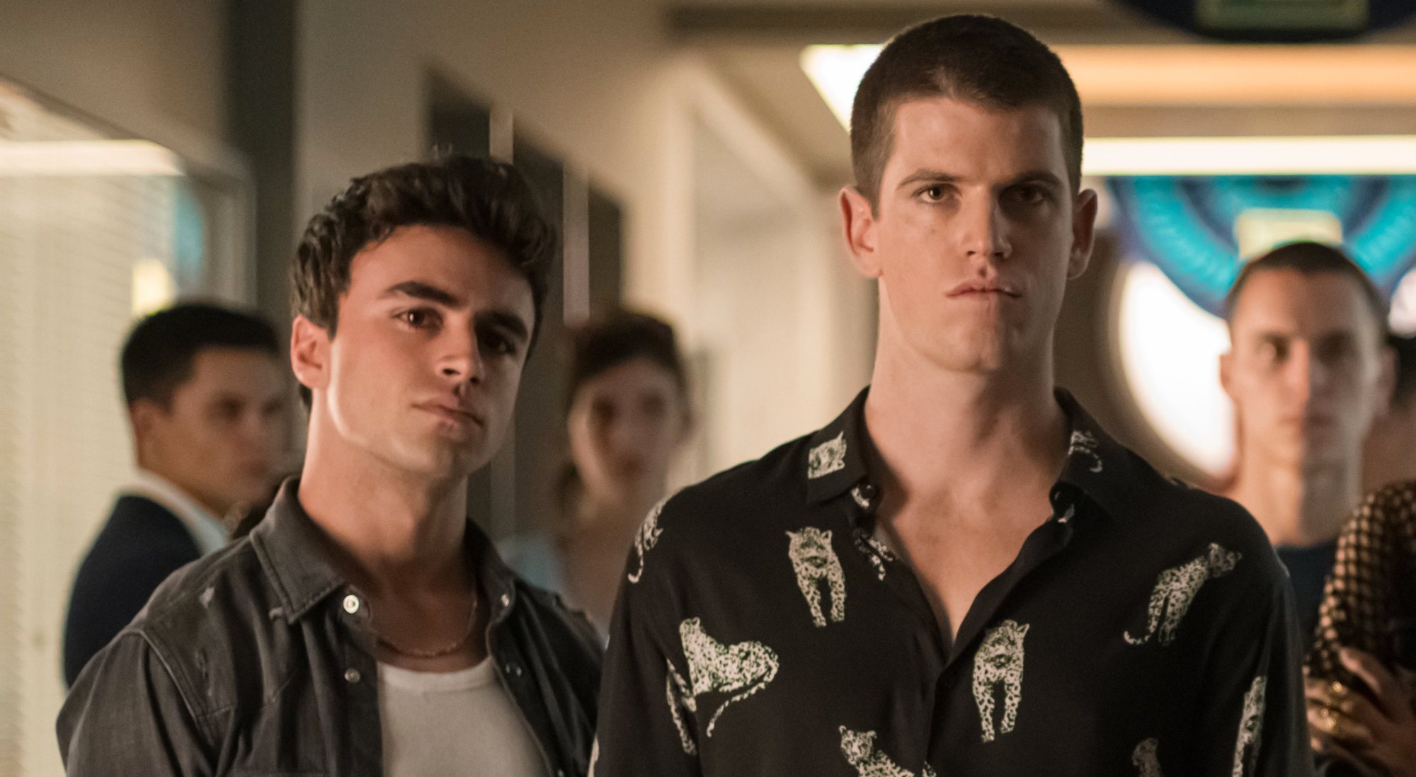 Itzan Escamilla y Miguel Bernardeau en &#39;Élite&#39;