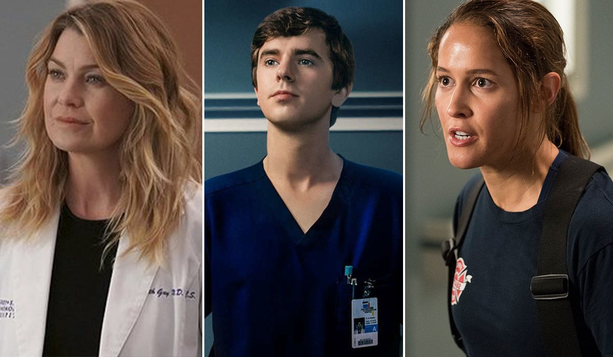 'Anatomía de Grey', 'The Good Doctor' y 'Estación 19'