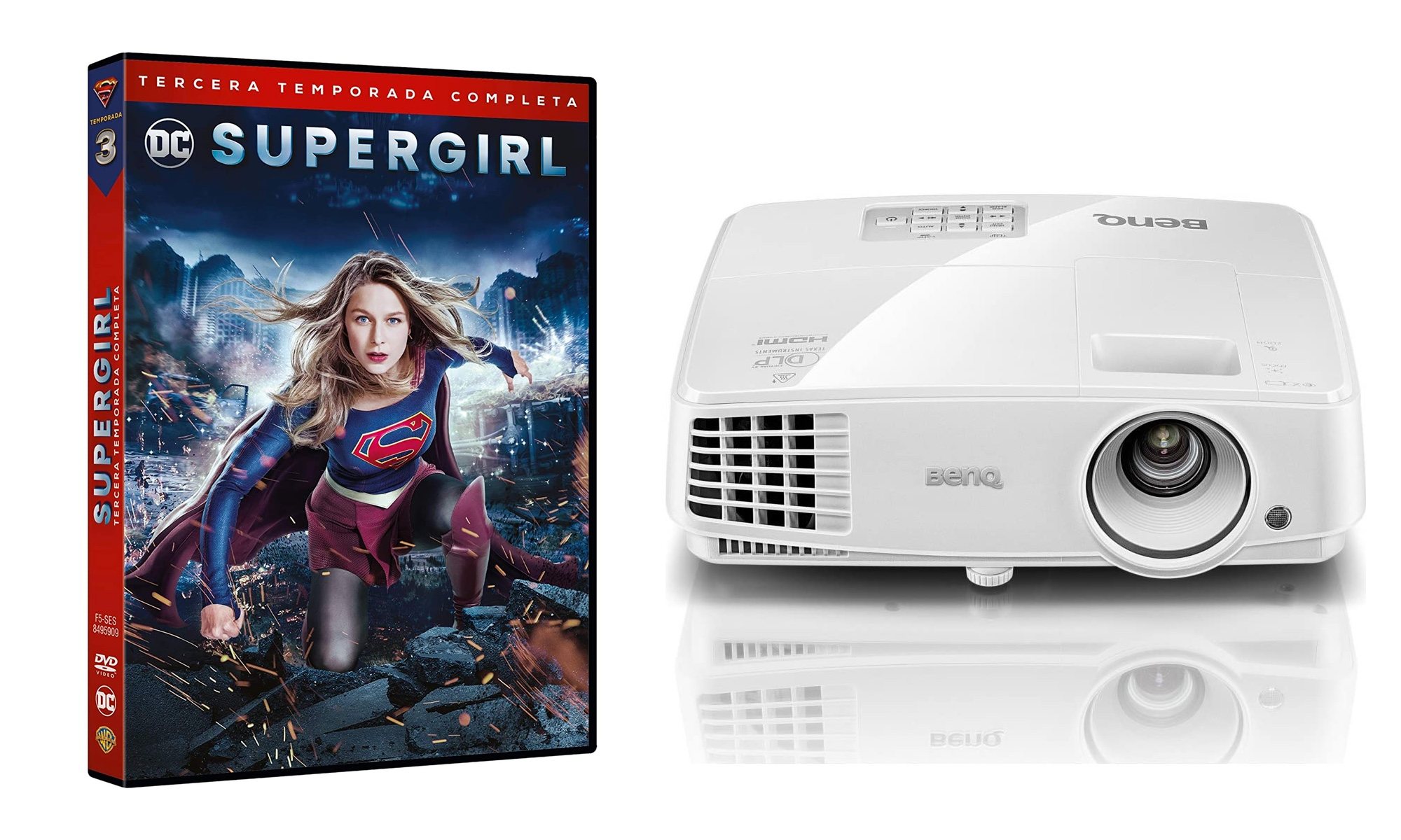 'Supergirl' y proyector