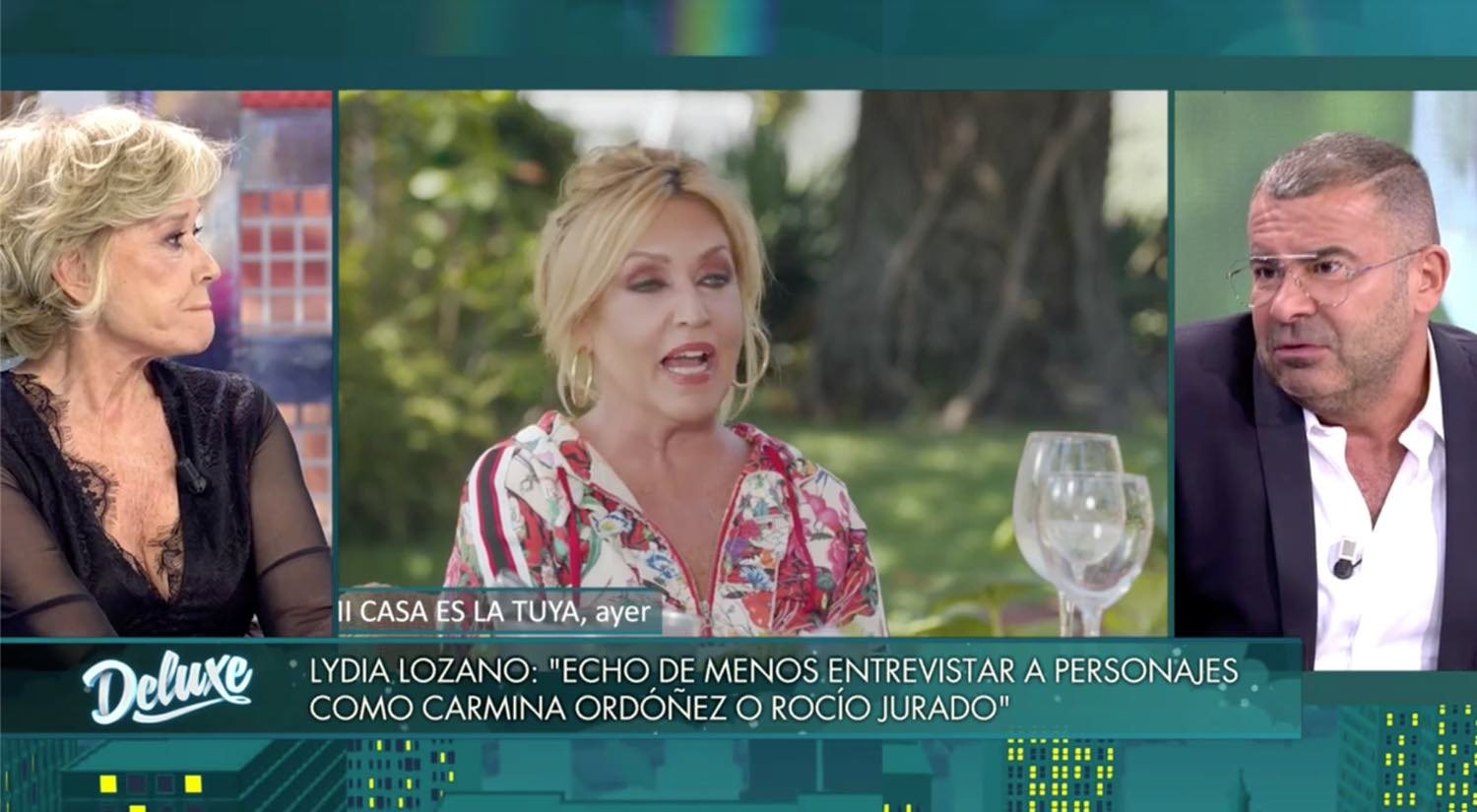 Mila Ximénez y Jorge Javier Vázquez, en &#39;Sábado deluxe&#39;