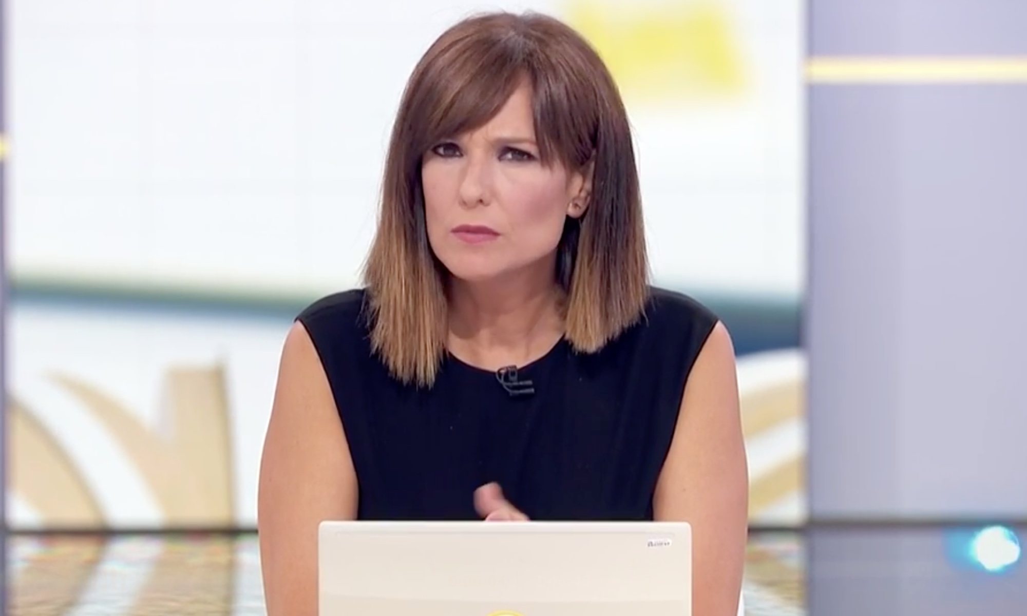 Mónica López en su primer programa con 'La hora de La 1'