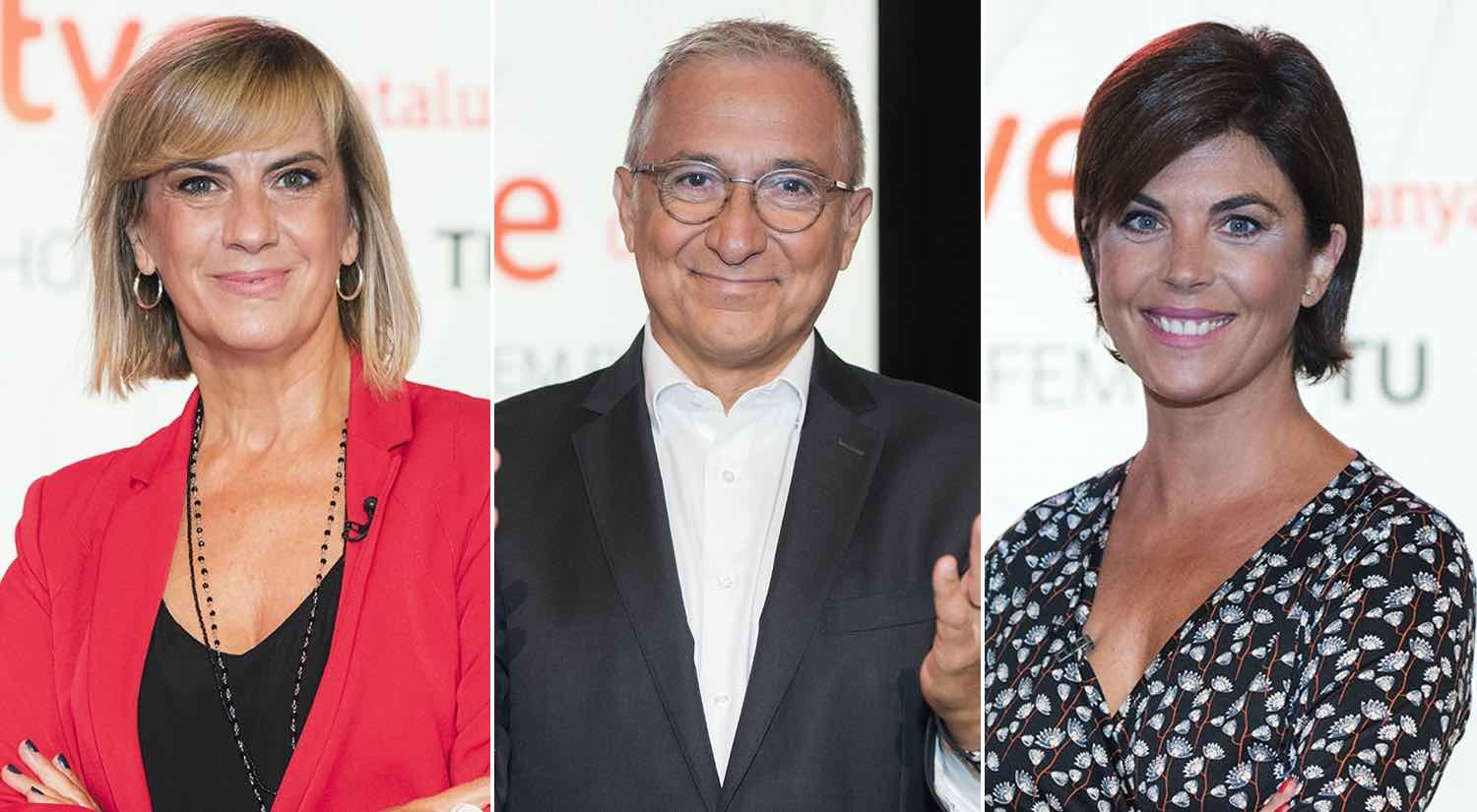 Gemma Nierga, Xavier Sardà y Samanta Villar