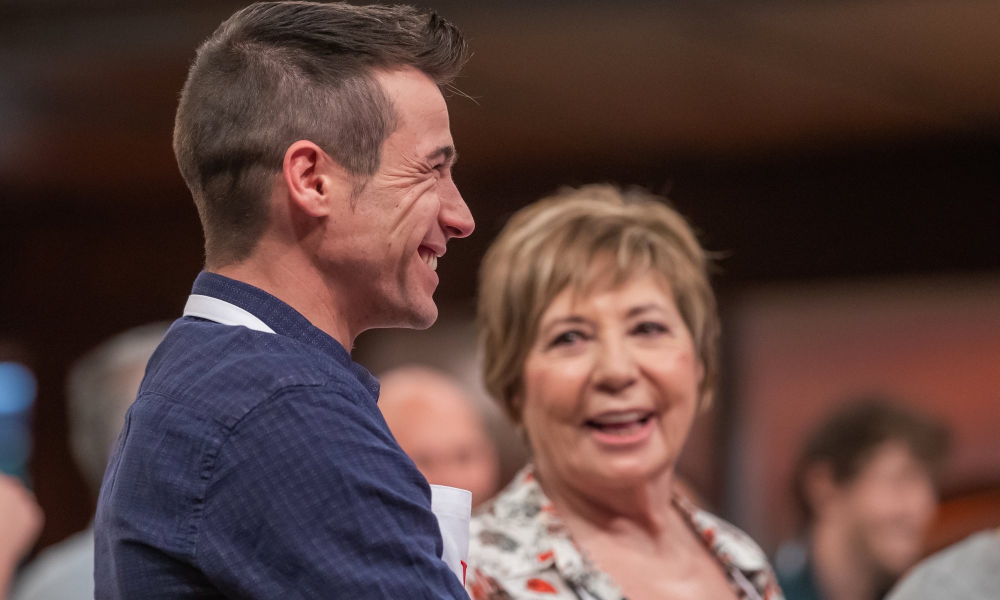 Juan José Ballesta y Celia Villalobos en 'MasterChef Celebrity 5'