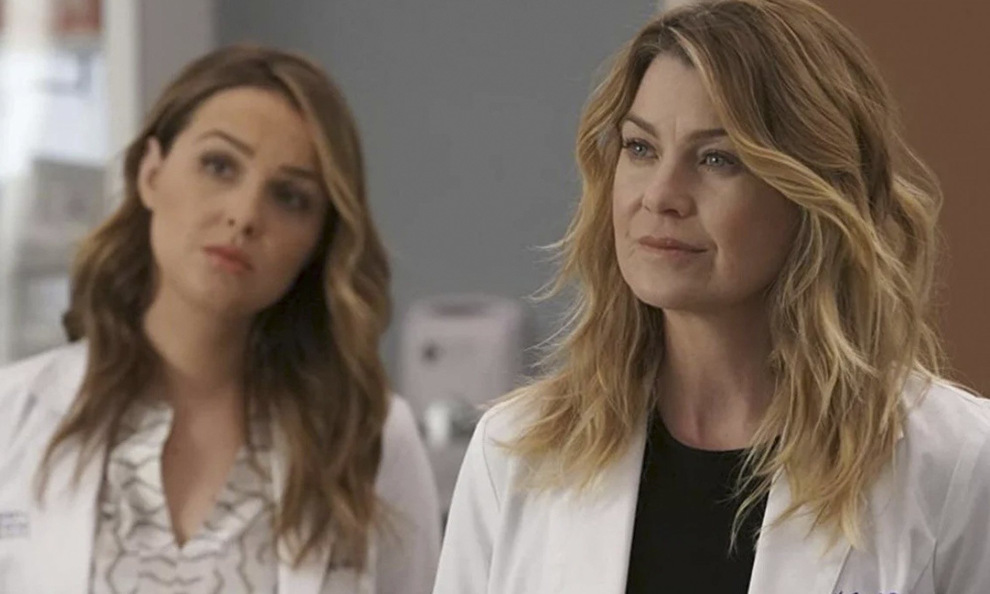 Camilla Luddington y Ellen Pompeo, en 'Anatomía de Grey'