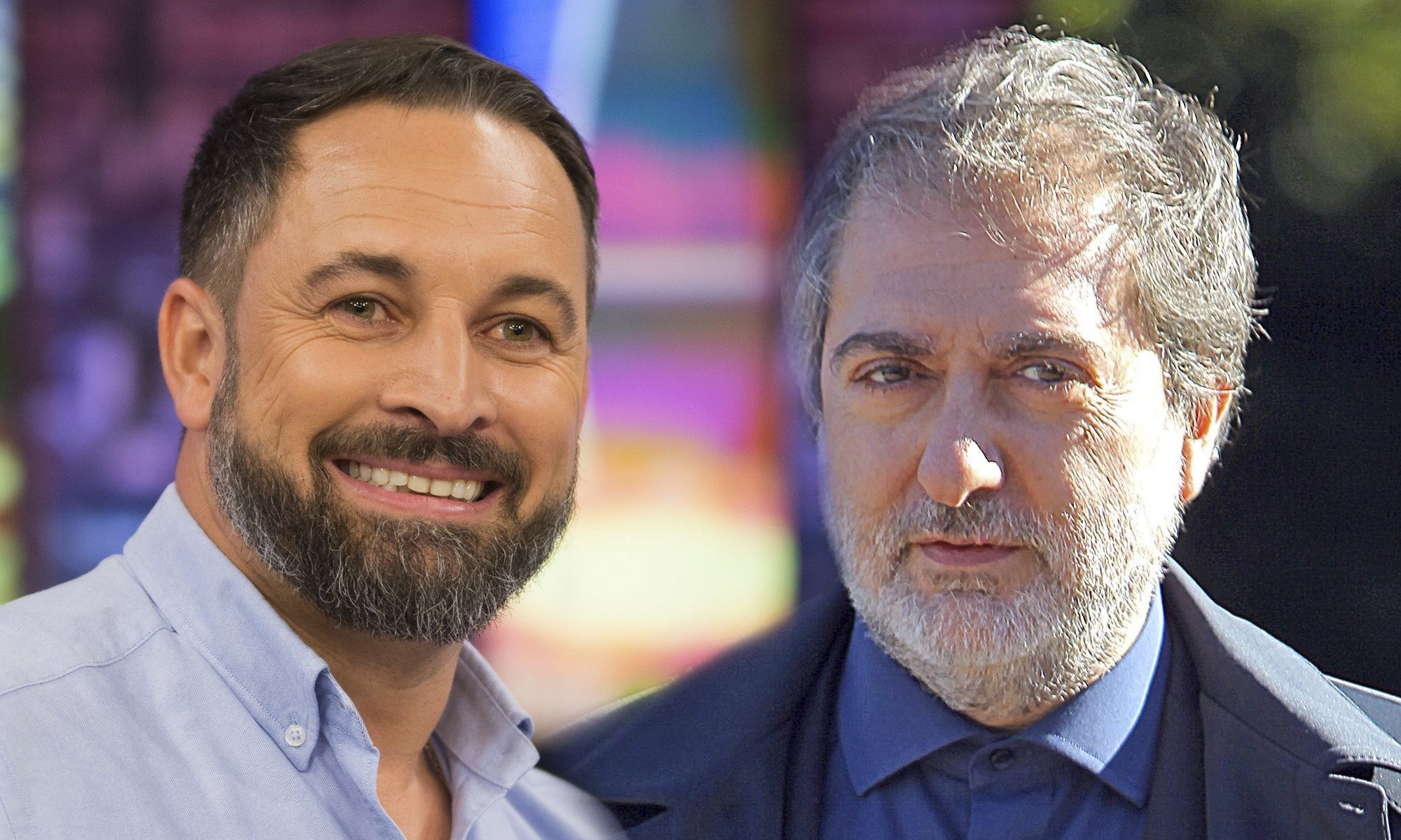 Santiago Abascal y Javier Olivares