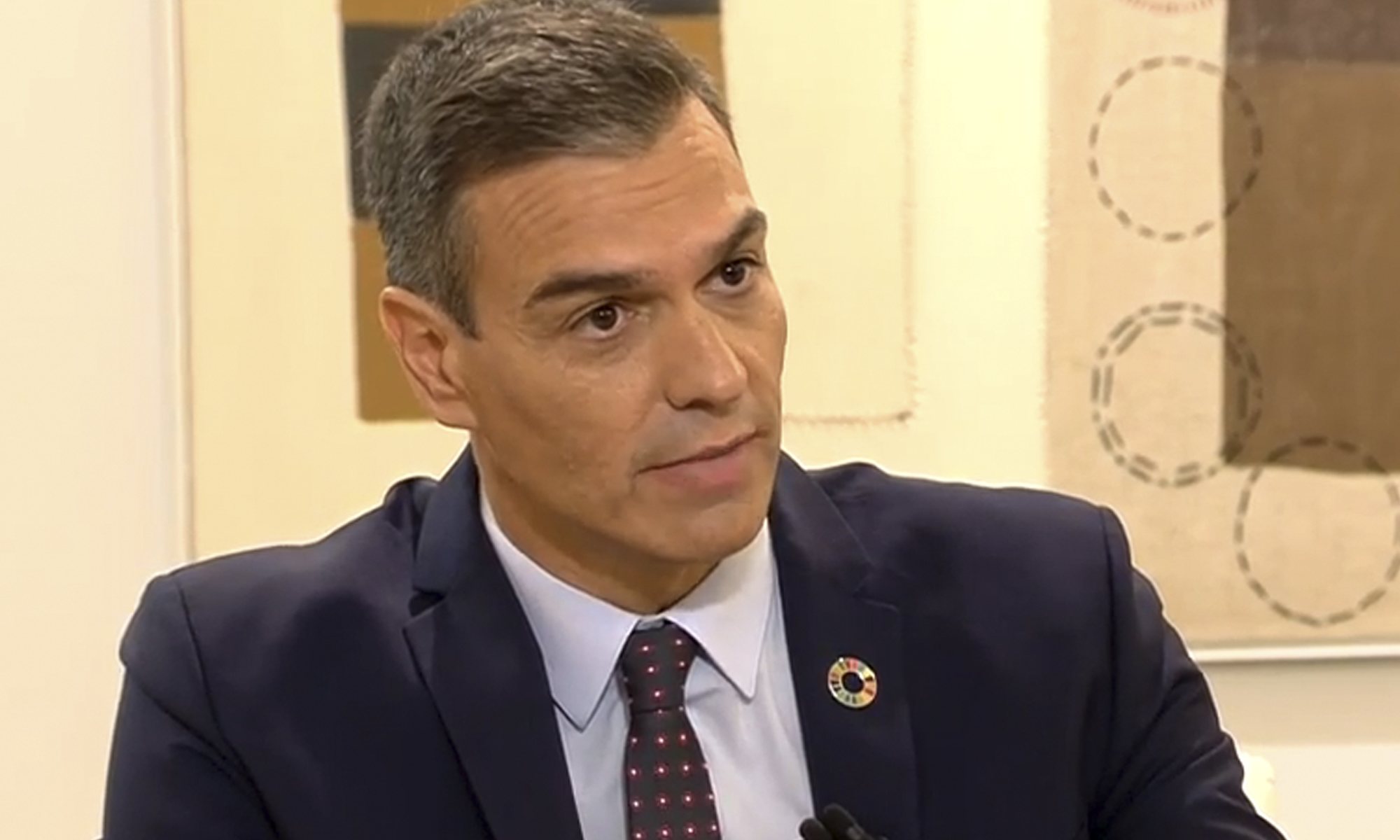 Pedro Sánchez, durante su entrevista en 'laSexta noche'